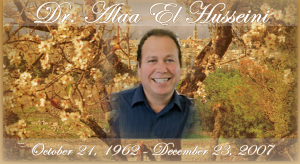 Dr. Alaa El Husseini October 21, 1962 - December 23, 2007